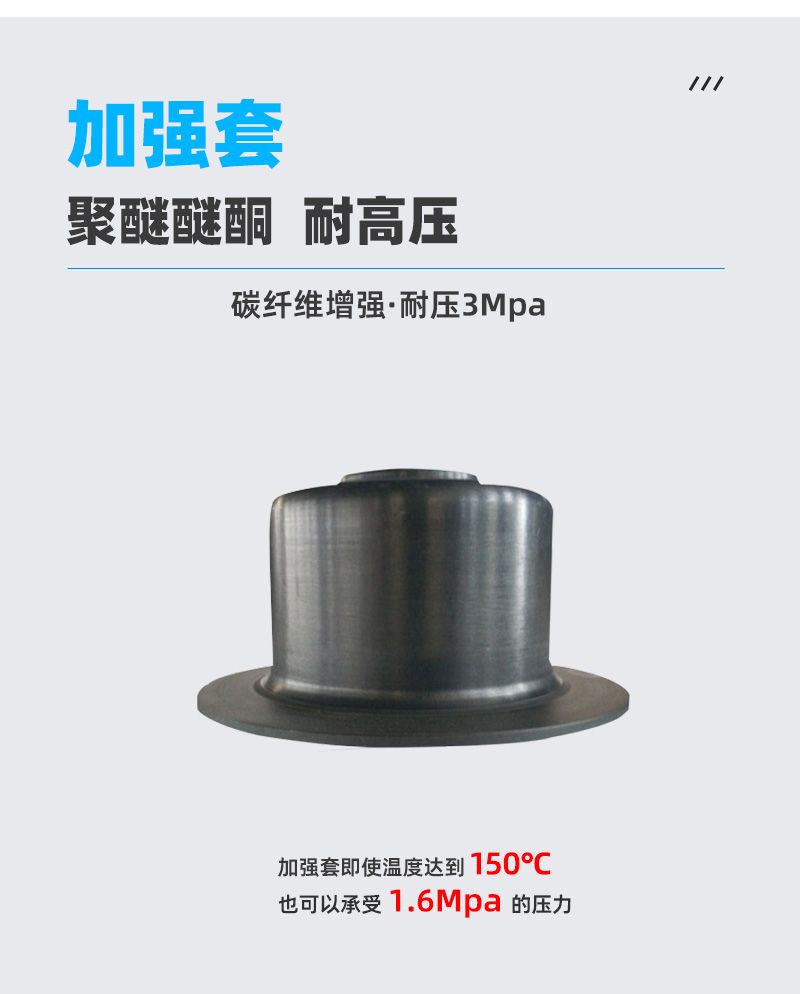氟塑料磁力泵加强套